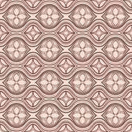 horizontal brown and beige floral pattern
