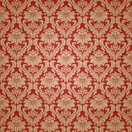 Beautiful seamless wallpaper background with floral ornament