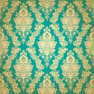 Beautiful seamless wallpaper with floral ornament N2
