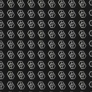 Seamless pattern stylish background N715
