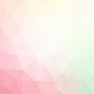 Abstract triangle art in pastel colors N6