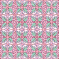 pink and turquoise floral pattern