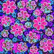 Vintage floral pattern N26