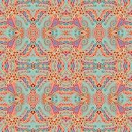 Seamless oriental paisley pattern (vector) N4