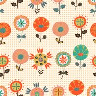 seamless flower pattern N52
