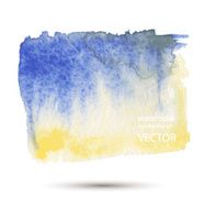 Abstract watercolor hand painted background N94