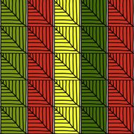Traditional African Ornament Seamless vector pattern N5