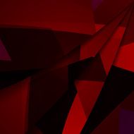Abstract dark shape illustration N23