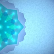 Shining ornamental background for your design N2