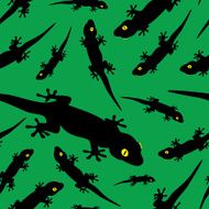 gecko pattern eps10