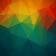 Abstract geometric triangles background N9