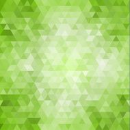 Abstract green mosaic background N5