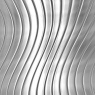 Metal silver striped pattern N5