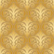 seamless gold silk wallpaper pattern