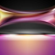 Abstract bright wave design