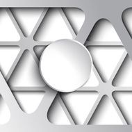 3d geometric background with shadows paper graphic Place for text N8