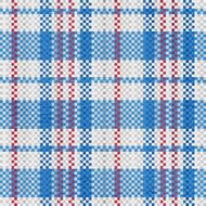 Polypropylene woven seamless pattern in blue colors