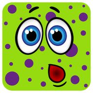 Funny monster face N2