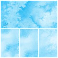 Colorful watercolor painting background N58