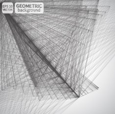 Geometric background Abstract Vector Technical shape drawing N20