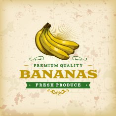 F&B Labels - Bananas N3