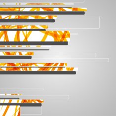 Abstract futuristic shapes N17