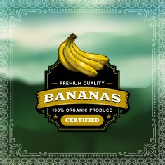 F&B Labels - Bananas N5