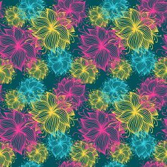 Stroke flower pattern N5