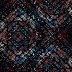 abstract colorful stripe floral pattern background N3
