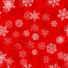 Seamless pattern of snowflakes N35