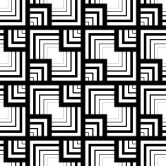 Seamless black and white pattern simple vector stripes N3