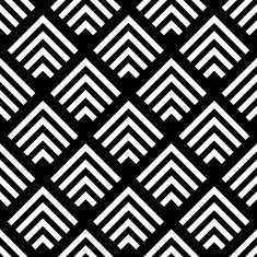 Seamless geometric vector background simple black and white N3