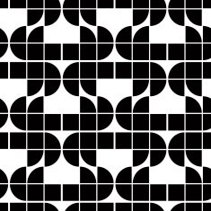 Vintage seamless pattern geometric