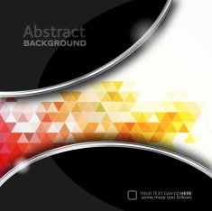 Multicolored mosaic background N88