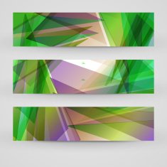 Vector banner set for your design N225
