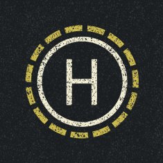 Helicopter landing pad