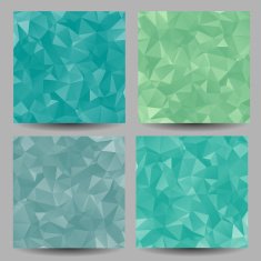 Backgrounds with abstract triangles N19