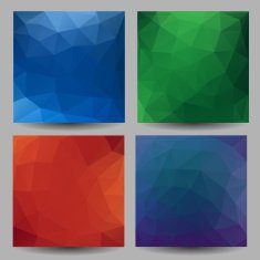 Backgrounds with abstract triangles N20