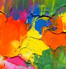 Abstract acrylic painted background N13