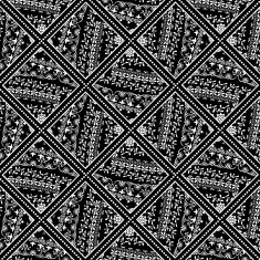 abstract black and white floral pattern background N15