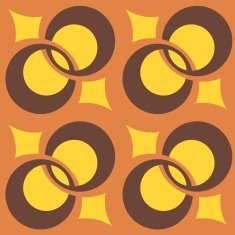 Retro Wallpaper Seamless Pattern N72