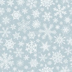 Snowflake seamless pattern N20