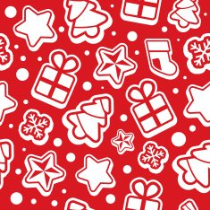 Xmas seamless pattern N5