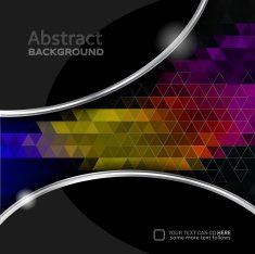 Multicolored mosaic background N103