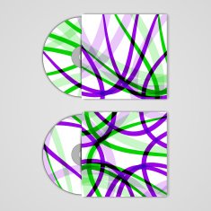 Vector cd cover set for your design N218