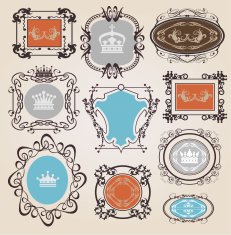 Retro Frames set 11