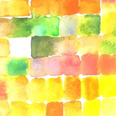 Watercolor stain glass background N11