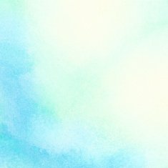 Abstract watercolor sun and sunlight shining on blue water N2