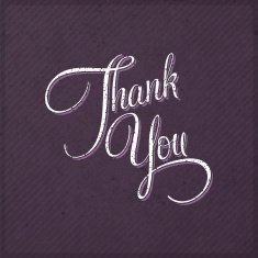 Vintage Thank You Card N3