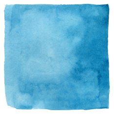 Makayan Blue Watercolour Square